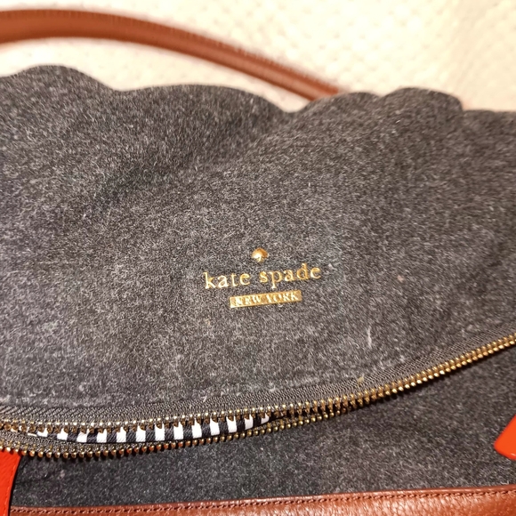 Kate Spade Charcoal and Chestnut Shoulder Bag - Picture 12 of 12